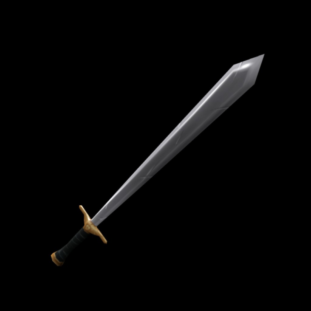 Basic Low Poly Sword Model preview image 1